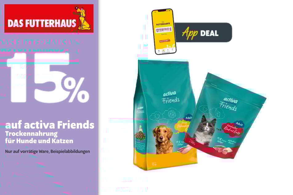 activa Friends Trockennahrung für Hunde und Katzen