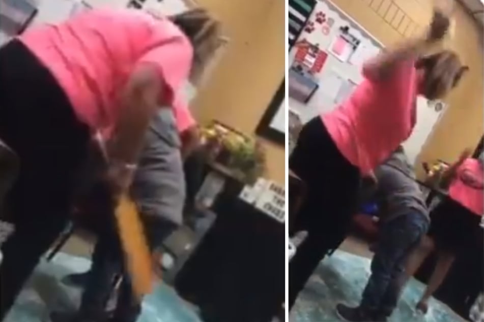 Mit einem Paddel schlug die Direktorin der Schule in Florida einem Kleinkind auf den Po.