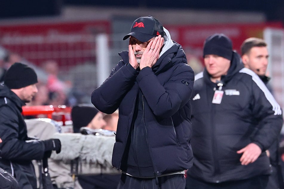 Ganz schwierige Saison für RB Leipzig und Marco Rose (48). Nicht zum ersten Mal steht der Coach unter Kritik.