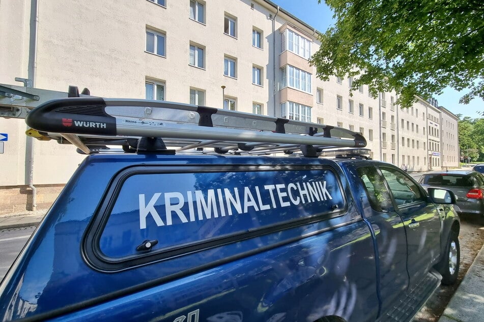 Die Kriminaltechnik der Polizei war am 12. Juni 2023 vor Ort.