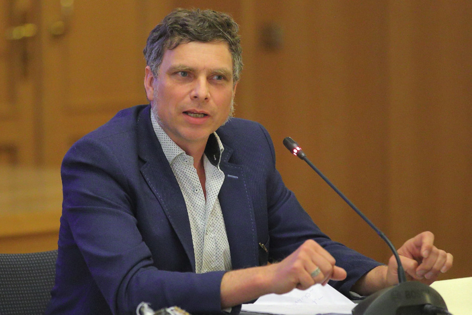 Stadtrat und Landtagsabgeordneter Thomas Löser (48, Grüne).