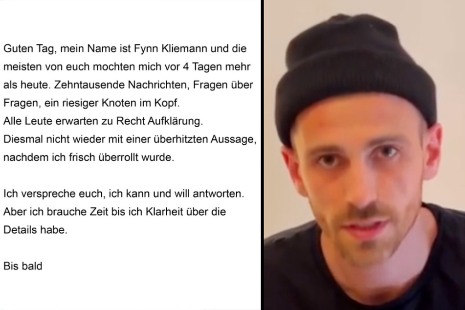 Fynn Kliemann (34) hat auf die schweren Vorwürfe reagiert und via Instagram eine Bedenkpause angekündigt.
