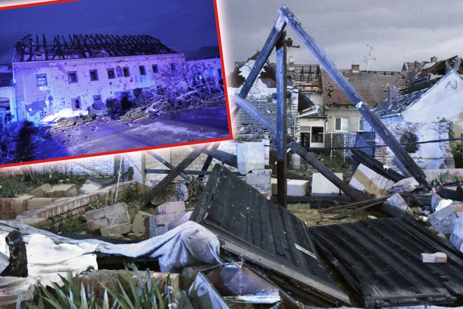 Horror-Tornado wütet über Tschechien: Mindestens drei Tote, über 200 Verletzte! "Hier herrscht Panik"