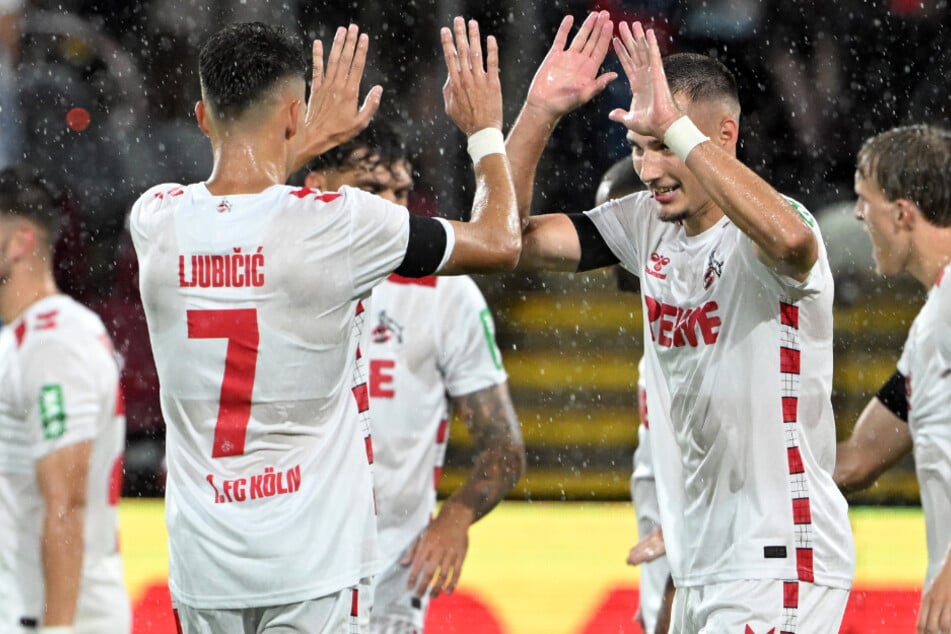 Dejan Ljubicic (27, l.) und Tim Lemperle (22) gehören zum Stammpersonal beim 1. FC Köln.