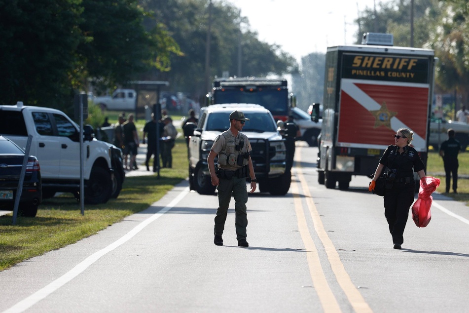 Authorities in Largo, Florida caught and euthanized an alligator spotted devouring human remains near a residential road.