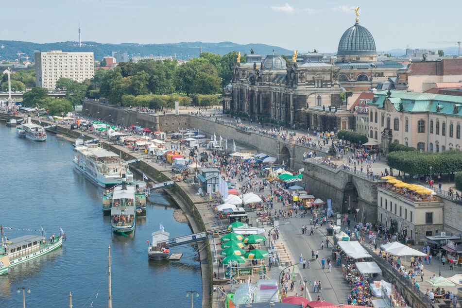Das Stadtfest Dresden 2016.