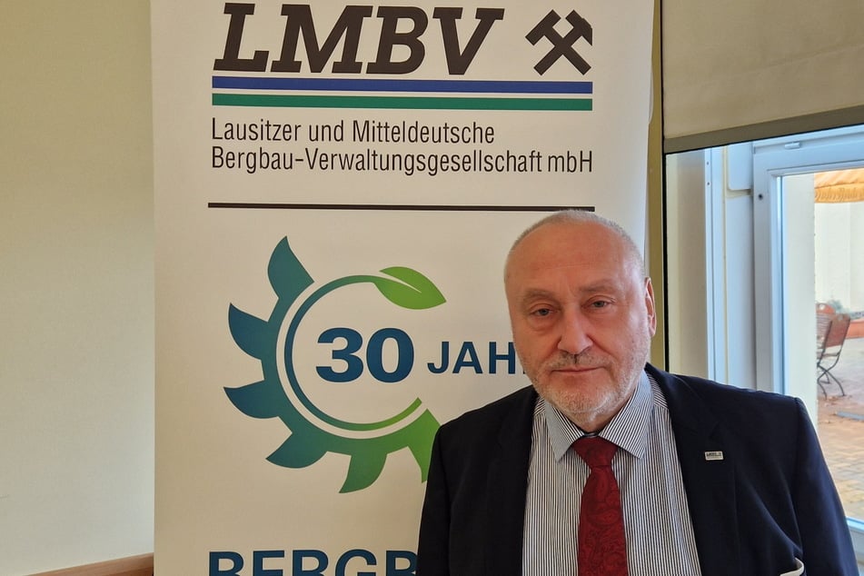 Er versucht den Seen-Durchbruch zu verhindern: LMBV-Chef Bernd Sablotny.