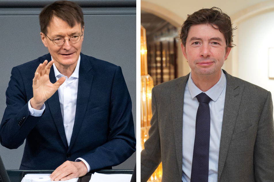 Karl Lauterbach (58, SPD, l.) und Christian Drosten (49) sind zwei der Gesichter der Pandemie.