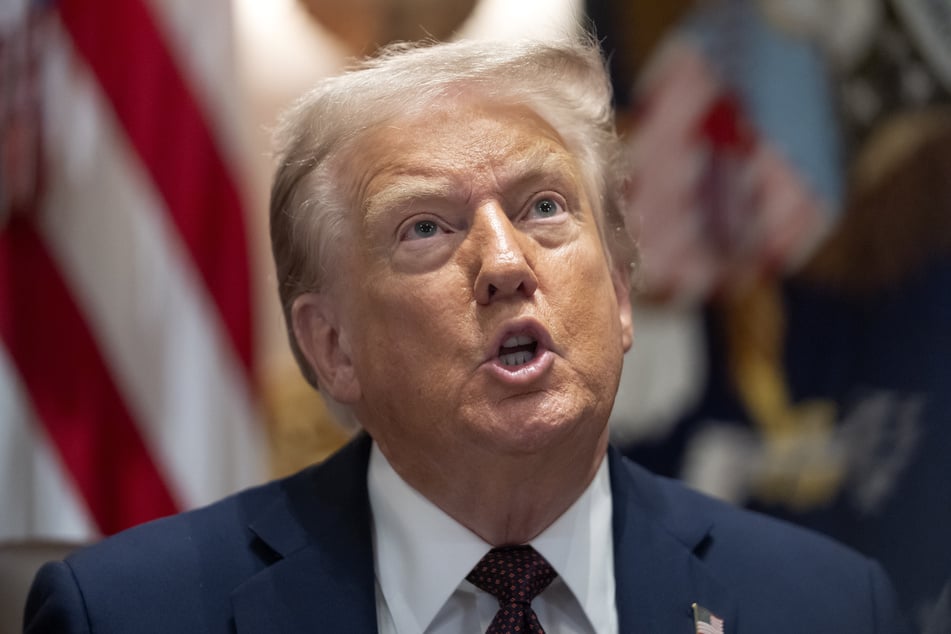 US-Präsident Donald Trump (79) hat einen Bau-Pfusch im Rosengarten des Weißen Hauses festgestellt. (Archivfoto)