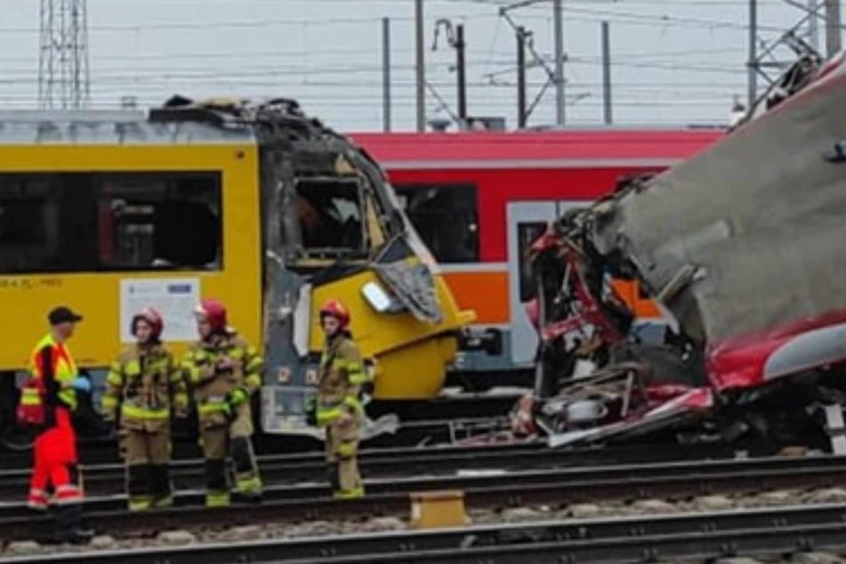 Gefährlicher Unfall: Zwei Züge miteinander kollidiert, mehrere Verletzte