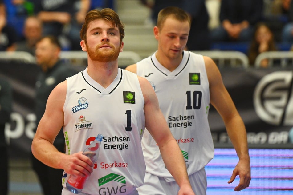 Die Titans-Mannschaft um Koen Sapwell (25, l.) und Wesley Dreamer (24) lieferte im Duell mit den Artland Dragons ab.