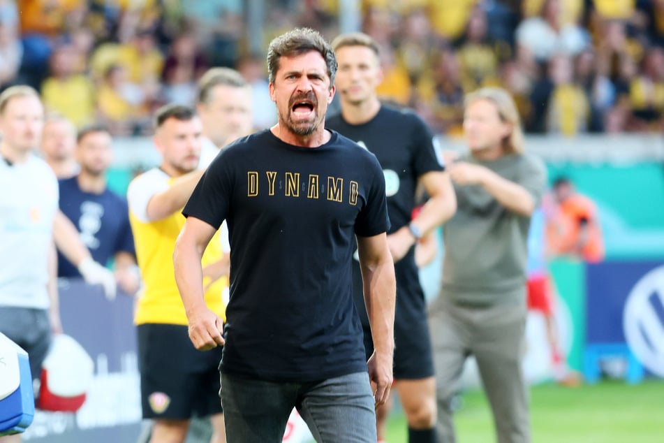 Thomas Stamm (42) wollte das Pokal-Aus nach dem Abpfiff nicht an Jakob Lemmer festmachen.