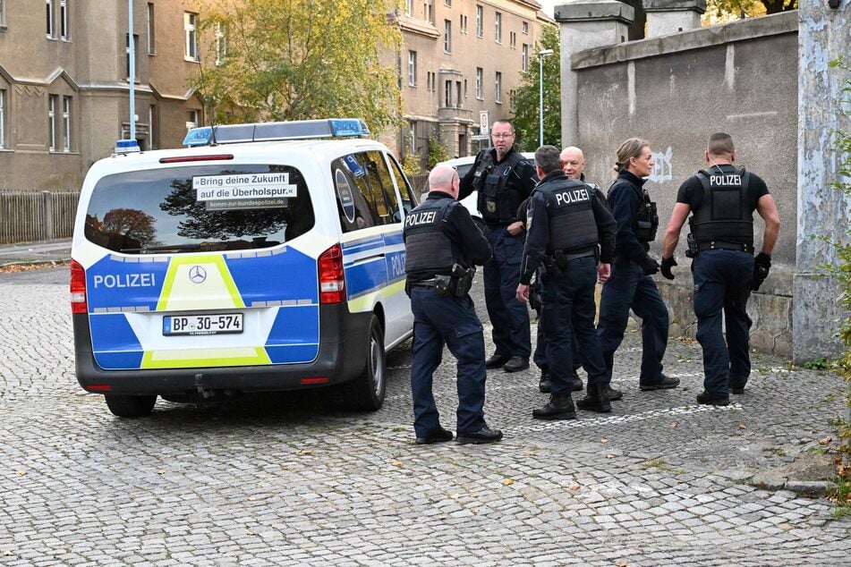 Die Polizei war mit zahlreichen Kräften vor Ort.