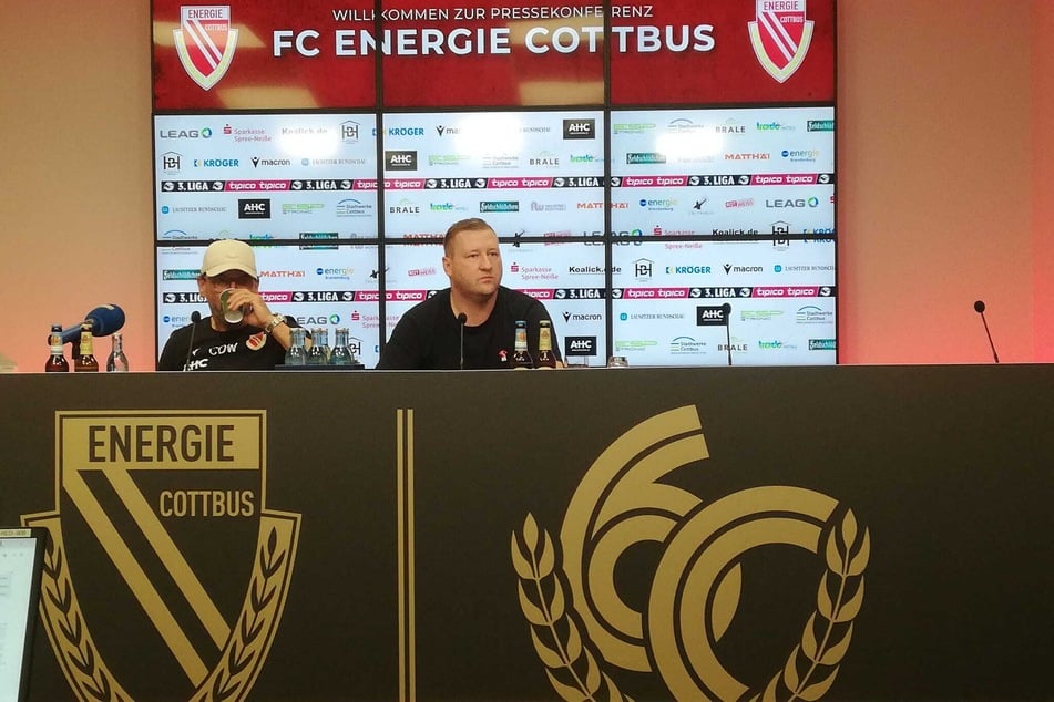 Energie Cottbus begrüßte die Medienvertreter im neuen, schicken Presseraum, die Saisonziele bleiben dennoch bescheiden.