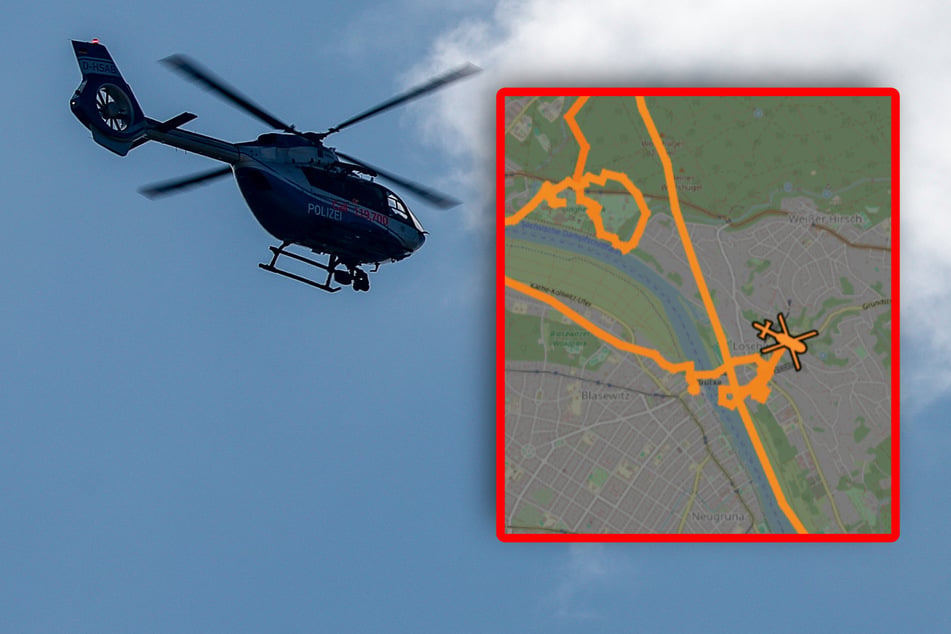 Dresden: Dieb nahe Elbschlösser unterwegs? Polizei sucht am Boden und in der Luft