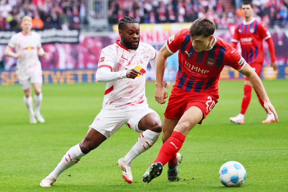 Bereits nach 13 Minuten führte Heidenheim mit 2:0 bei RB Leipzig.