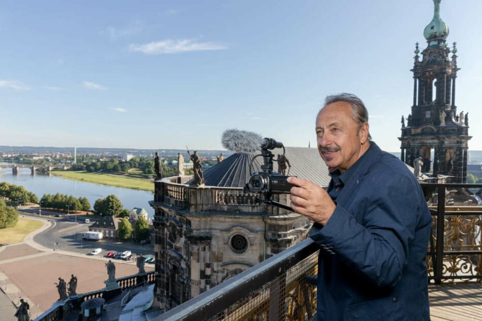 Schauspieler Wolfgang Stumph hat seine Wahlheimat in Dresden gefunden.