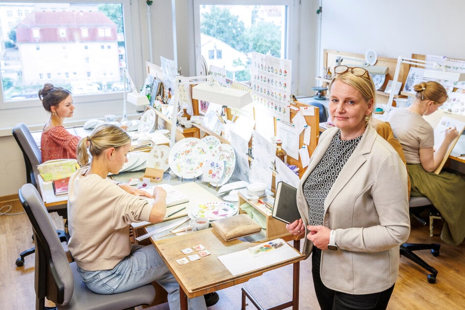 Ausbildungschefin Manuela Hannß (52) gibt Tipps, leitet an und motiviert.