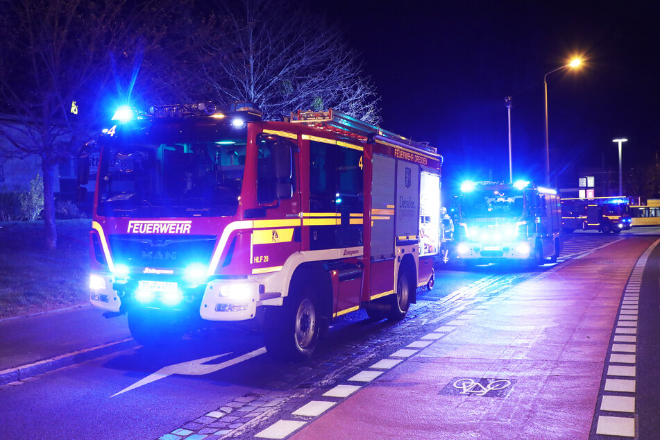Die Feuerwehr hatte alle Hände voll zu tun in der Nacht zum Dienstag.