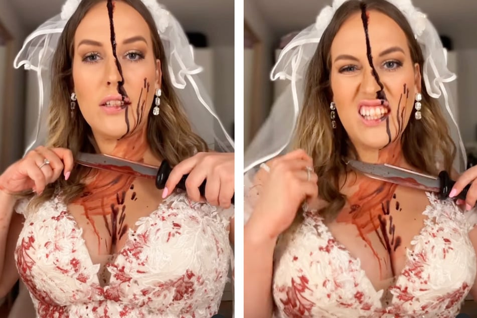 In einem Instagram-Video tritt Reality-Darstellerin Josimelonie (29) als "Brautzilla 👰‍♀️" auf.