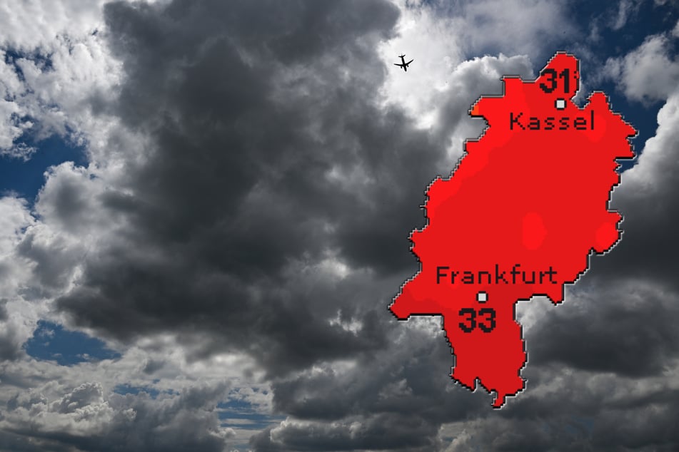 Wochenend-Wetter in Hessen: Stürmische Winde und Starkregen möglich