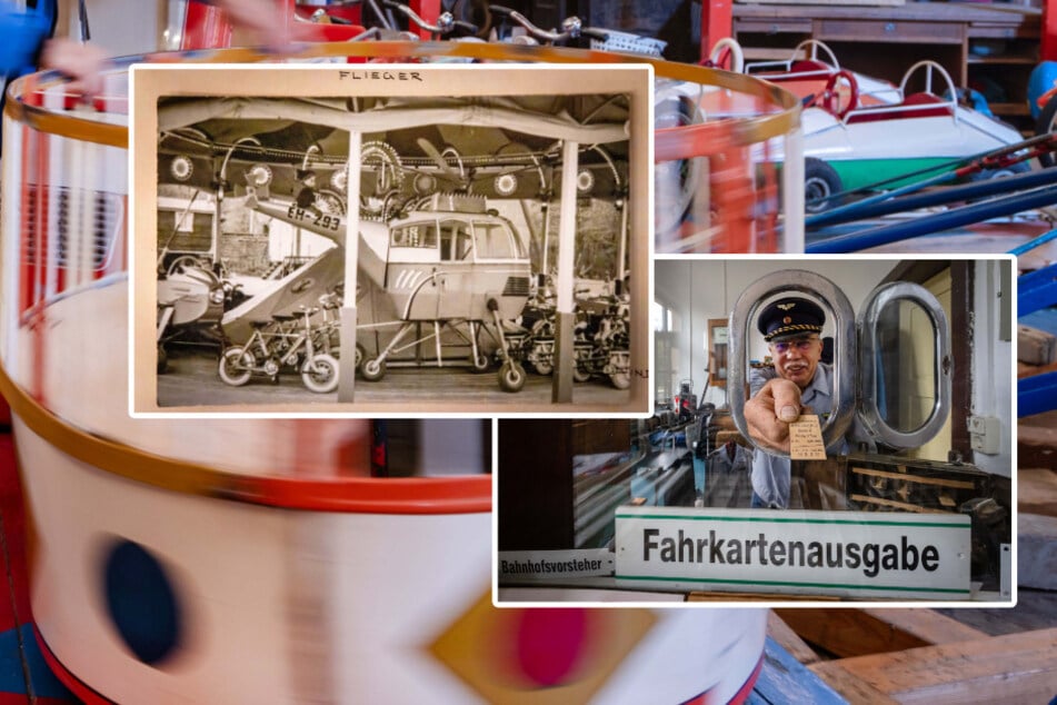 Eisenbahn-Freunde retten das alte DDR-Karussell: "Das ist sehr mühselig, fast ein Lebenswerk"