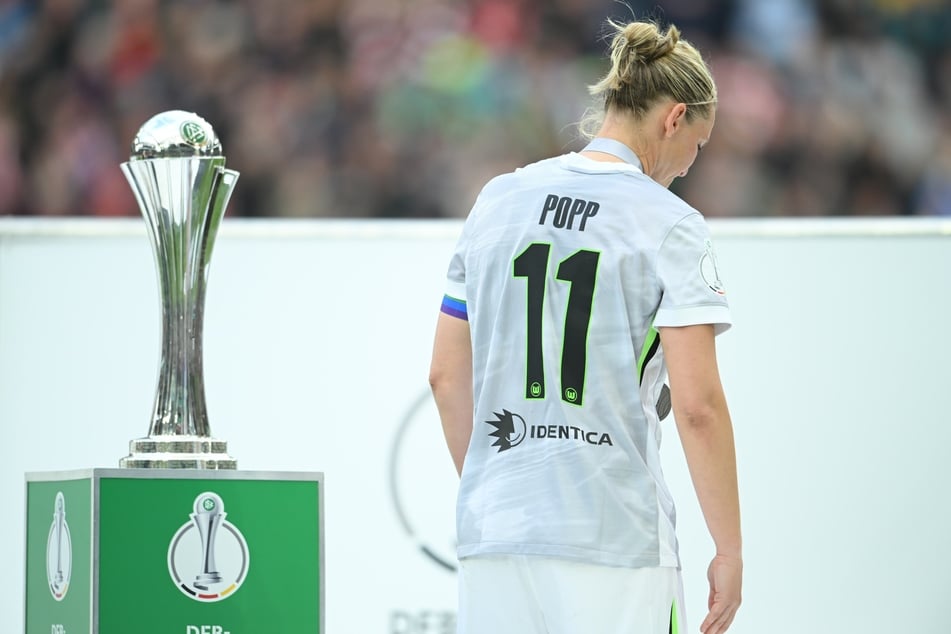 Für Popp endet ihre DFB-Pokal-Reise in der ersten Finalniederlage überhaupt.