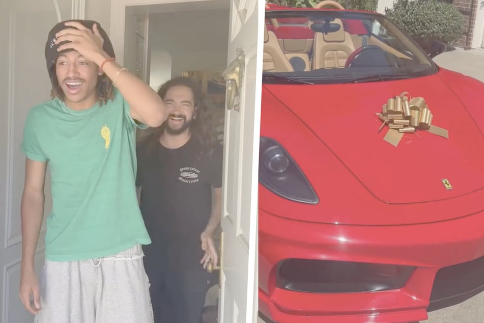 Tom Kaulitz schenkt dem Sohn von Heidi Klum einen Ferrari