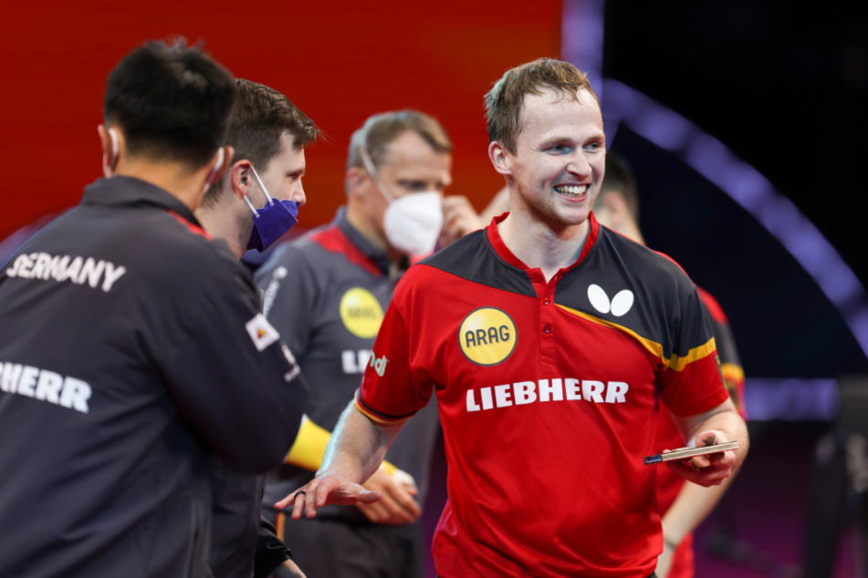 Benedikt Duda (28, r.) avancierte im Halbfinale zum Matchwinner für Deutschland.