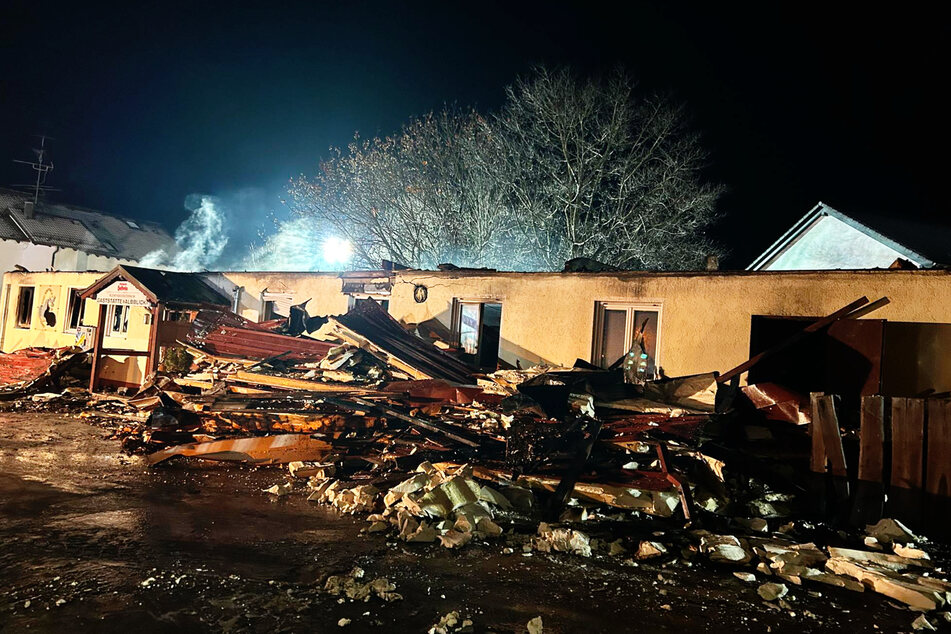 450.000 Euro Schaden nach ausgebrannter Gaststätte: Nachbar startet Spendenaktion