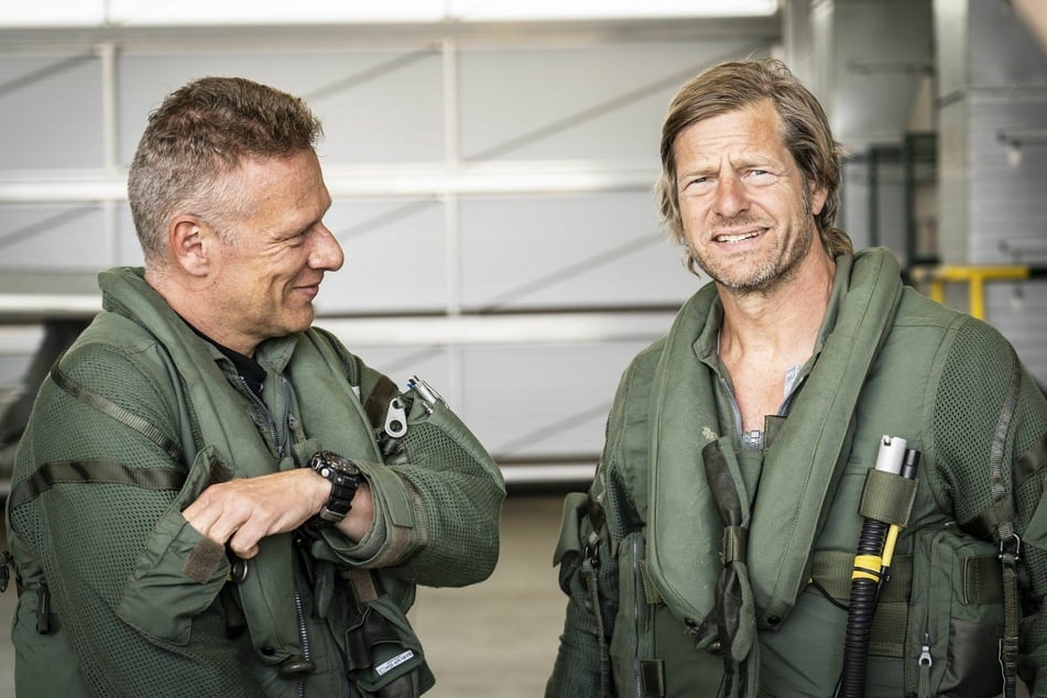Henning Baum (49) absolvierte für die RTL-Reportage eine Grundausbildung bei der Bundeswehr sowie die flugmedizinische Untersuchung der Luftwaffe.