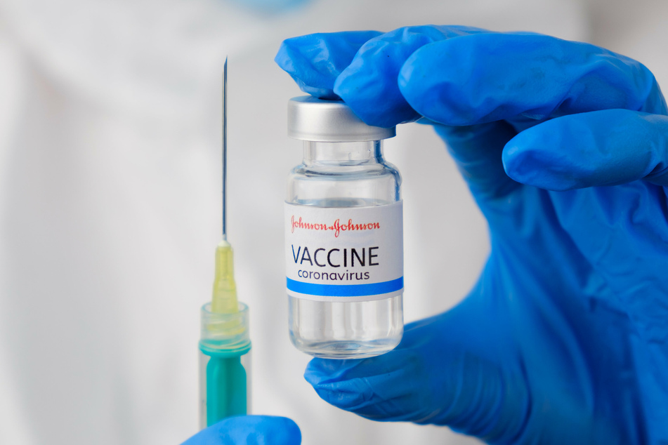 Johnson &amp; Johnson's vaccine also stimulates an immune response against the delta variant (B.1.617.2) of the coronavirus, according to the manufacturer (stock image).