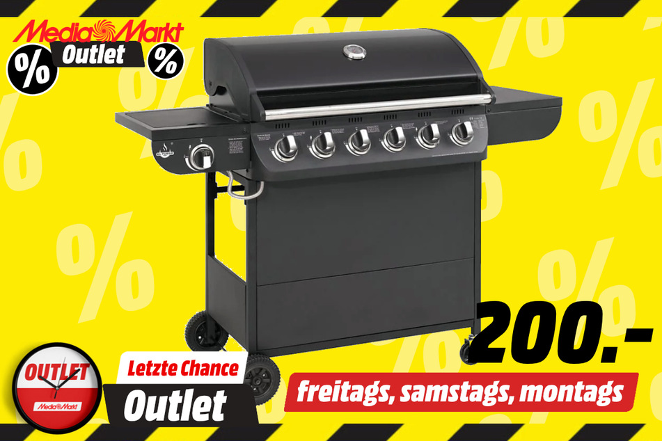 El Fuego-Gasgrill für 200 Euro.
