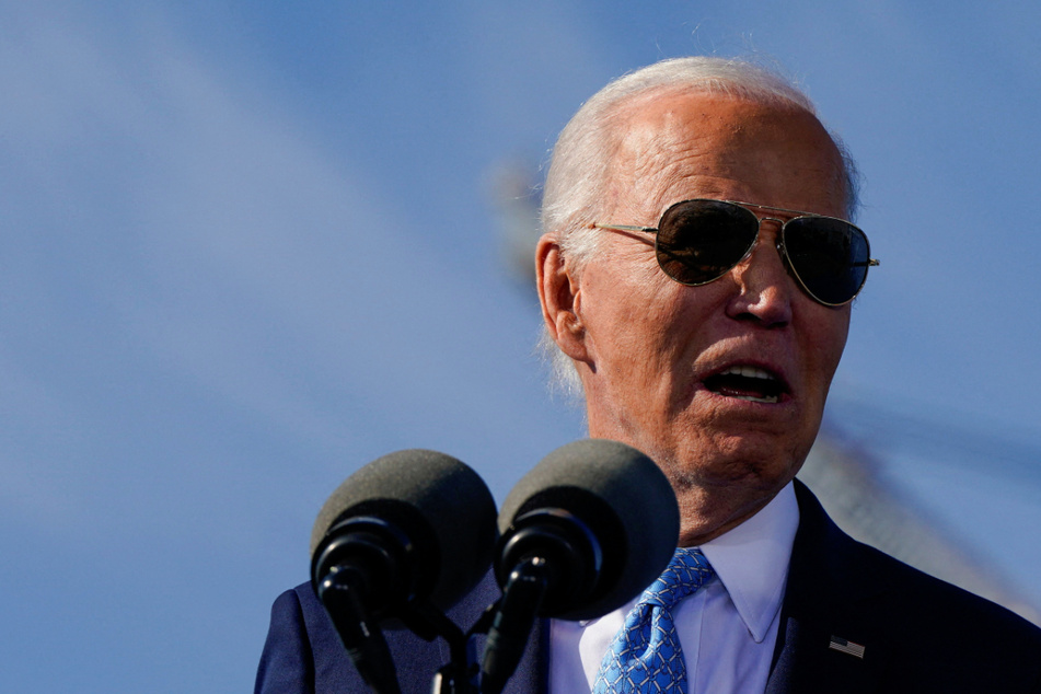 Biden under fire for "garbage" remark as Trump campaign pounces