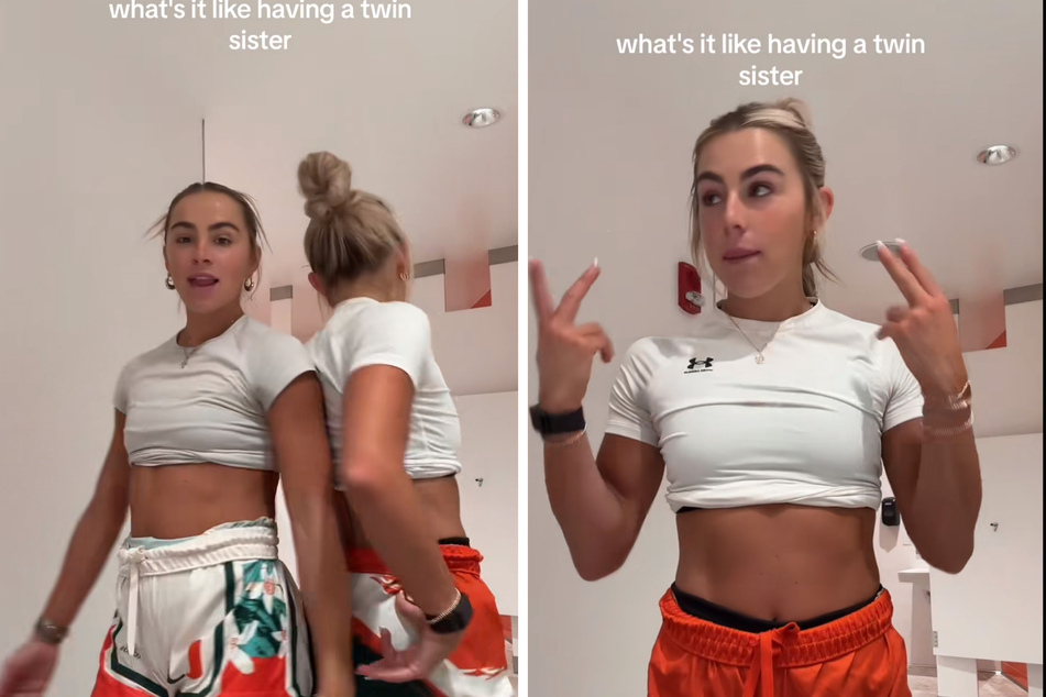 The Cavinder sisters' latest TikTok reveals what it's like to be a twin, as they describe their unique bond as a "built-in four eyes" perspective.
