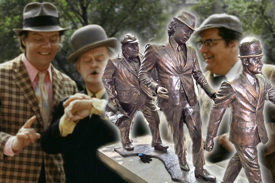 Von Sachsen-Fans mitfinanziert: Die Olsenbande bekommt endlich ihr Denkmal