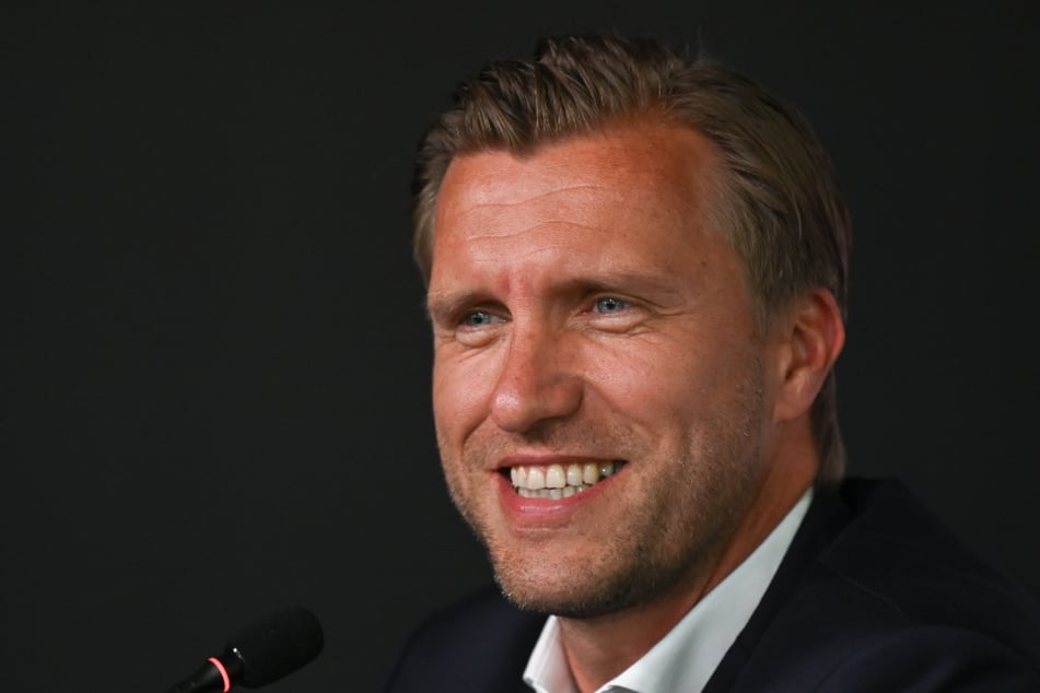 SGE-Sportvorstand Markus Krösche (44) ordnet die Situation rund um Can Uzun sachlich und positiv ein.