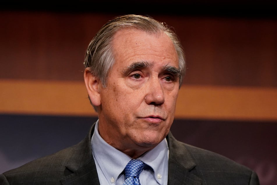 Senator Jeff Merkley has landed in Taiwan as US tensions ramp up with China.