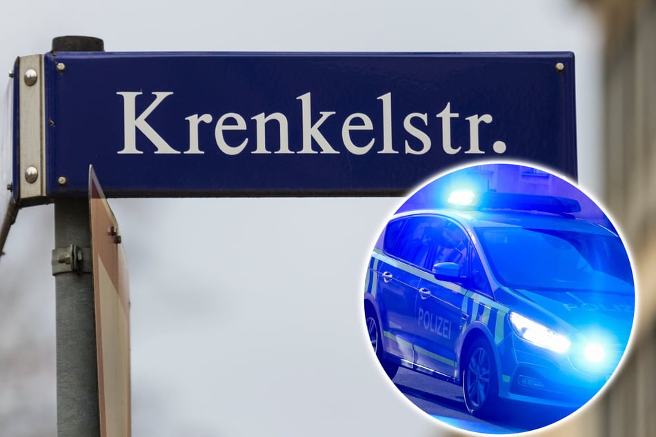 Dresden: Zeugen gesucht: Mann hält mit Messer in der Hand Autos an