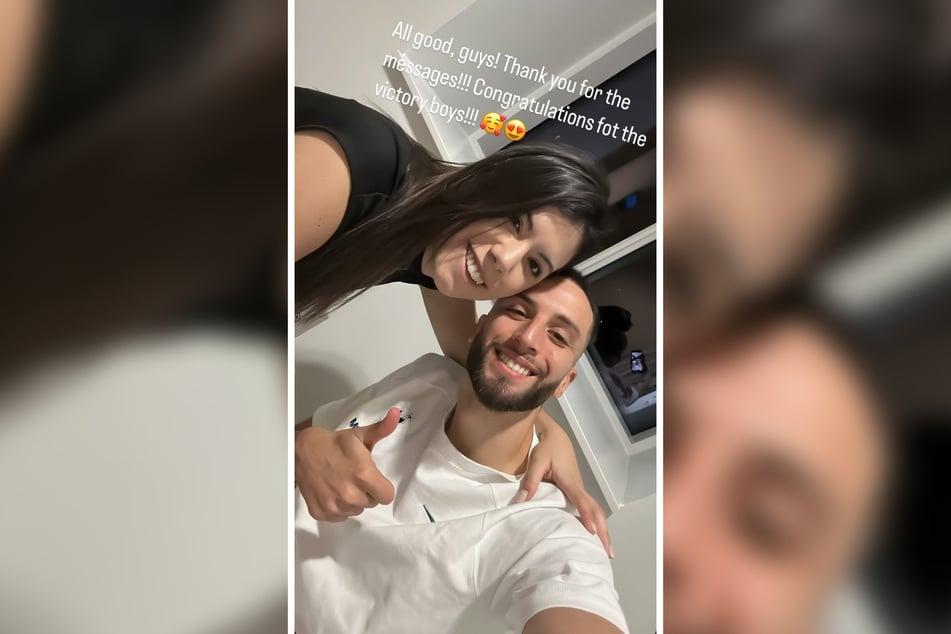 Rodrigo Bentancur meldete sich in der Nacht noch in seiner Instagram-Story bei seinen Fans.