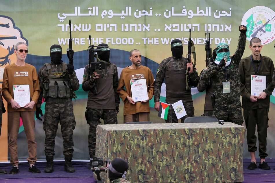 Hamas released three Israeli hostages on Saturday, in exchange for 183 Palestinians freed from prisons in Israel.