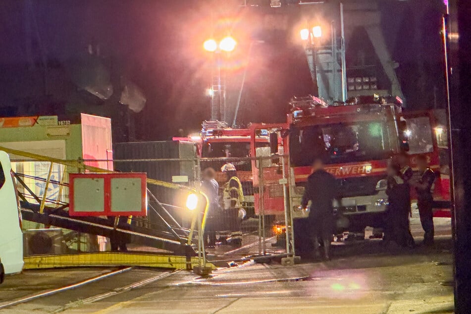 Die Feuerwehr war in einem Großaufgebot vor Ort.