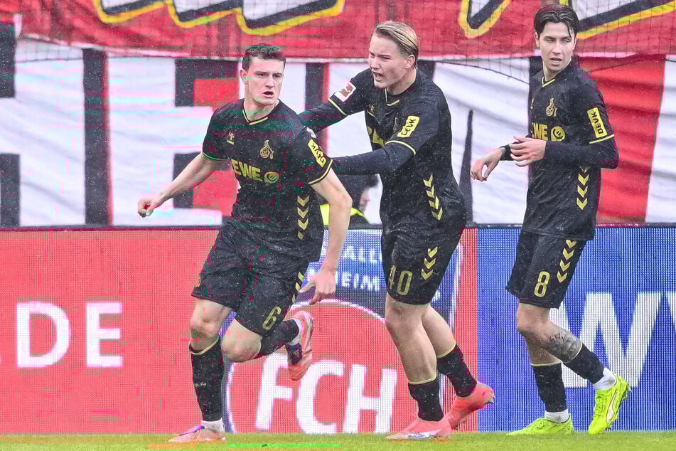 Eric Martel (23, l.) und Denis Huseinbasic (24, r.) stehen beim 1. FC Köln auf der Streichliste.
