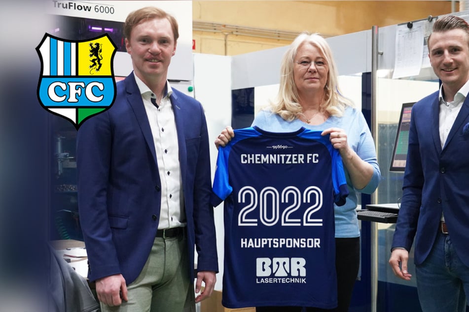 Chemnitzer FC präsentiert neuen Hauptsponsor