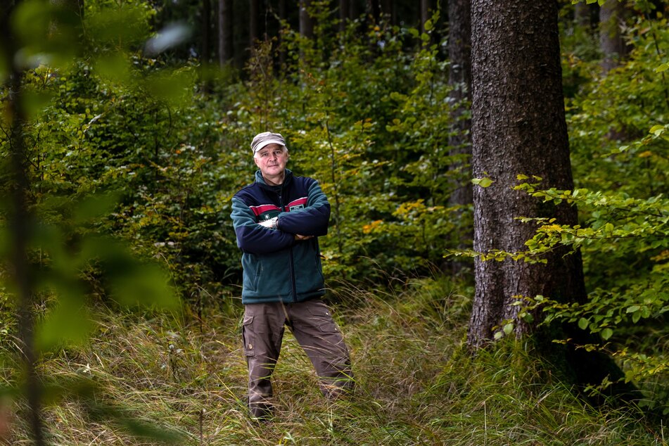 Stephan Schusser (65), Leiter des Forstreviers Eibenstock, geht Ende Oktober in den Ruhestand.
