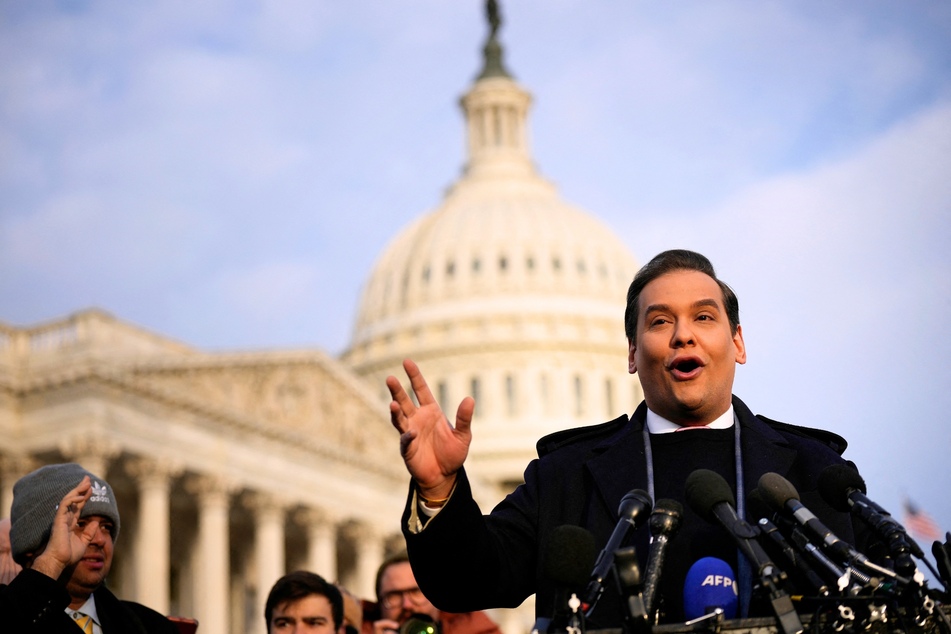 Congressman George Santos spoke out about a House resolution vote to expel him during a press conference in Washington DC on Wednesday morning.