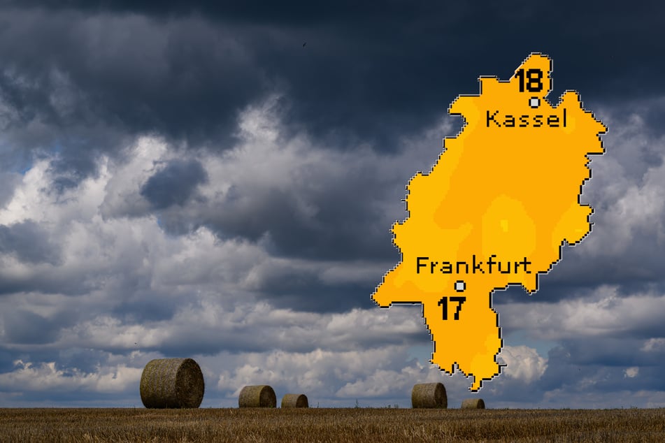 Am heutigen Mittwoch bewegen sich die Höchsttemperaturen in Hessen laut "wetteronline.de" (Grafik) zwischen 17 und 18 Grad.