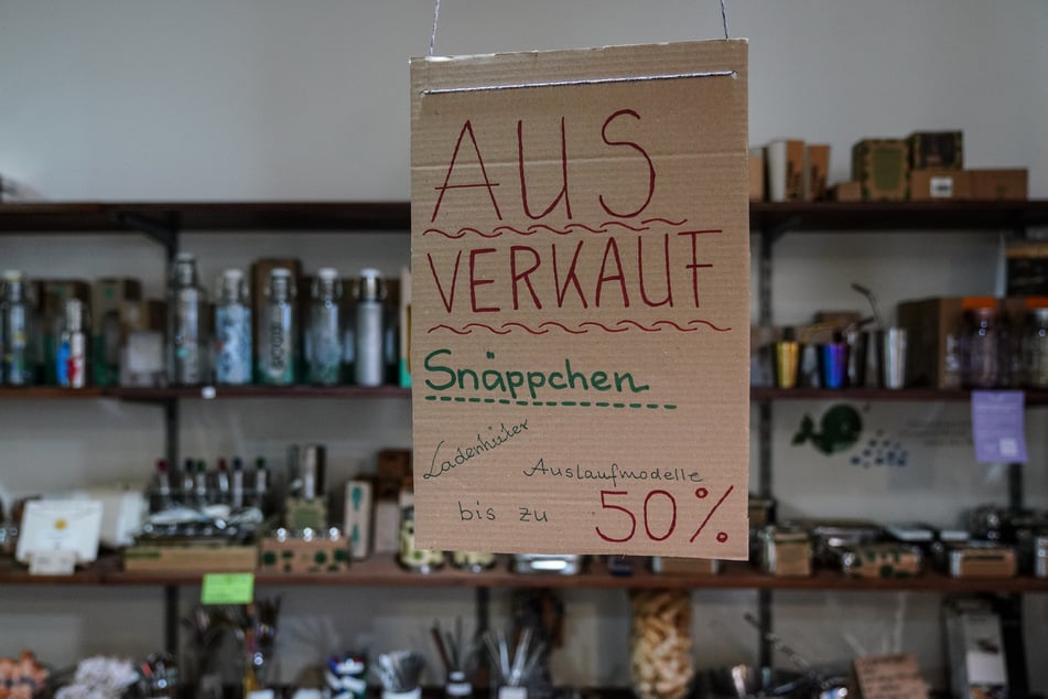 Zahlreiche Produkte wurden bereits zum Ausverkauf angeboten.
