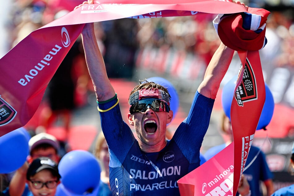 Der Norweger Casper Stornes (30) wurde Ironman-Europameister mit einer Zeit von 4:50:23 Stunden.