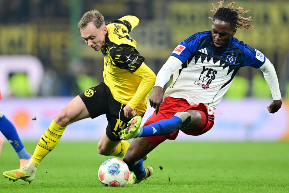 Beim letzten Duell hatte der HSV den BVB am Rande einer Niederlage. Gelingt den Rothosen am Samstag womöglich der Coup? (Archivfoto)